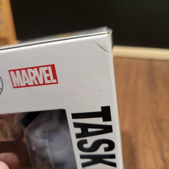 Marvel Black Widow Taskmaster Funko Pop - Picture 9 of 9